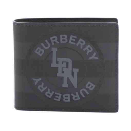Picture of BURBERRY Men's Logo Graphic International Bifold Coin Wallet