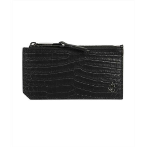 Picture of JIMMY CHOO Men's Casey Black Leather Card Case