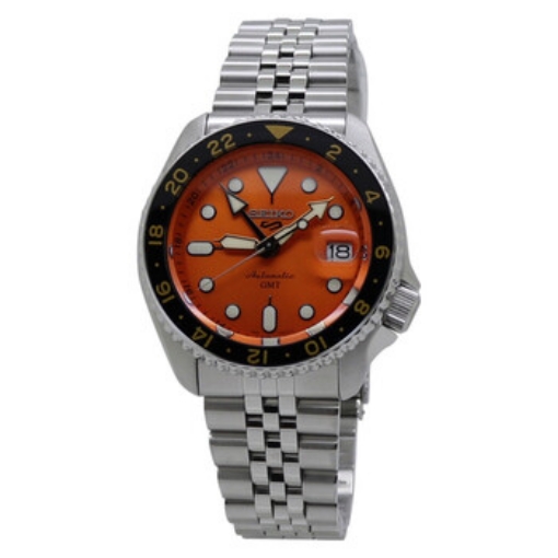 Picture of SEIKO 5 Sports GMT Automatic Orange Dial Men's Watch