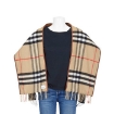 Picture of BURBERRY Lambskin Trim Vintage Check Cashmere Scarf