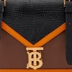 Picture of BURBERRY Small Embossed Leather Tb Envelope Clutch
