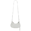 Picture of BALENCIAGA White Crocodile Embossed Le Cagole Mini Bag