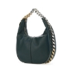 Picture of STELLA MCCARTNEY Ladies Forest Green Frayme Small Shoulder Bag