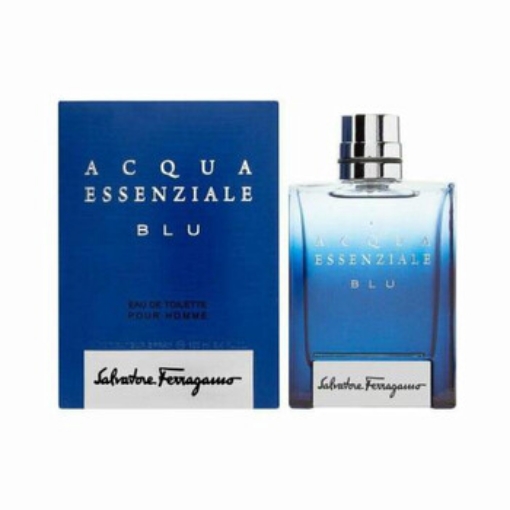 Picture of SALVATORE FERRAGAMO Men's Acqua Blu Essenziale EDT Spray 1.7 oz Fragrances