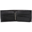 Picture of PICASSO AND CO Two-Tone Leather Wallet- Black/Grey