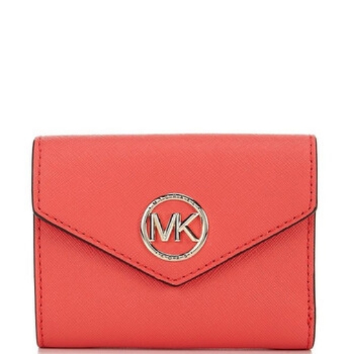 Picture of MICHAEL KORS Ladies Dahlia Greenwich Envelope Trifold Wallet