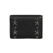 Picture of JIMMY CHOO Ladies Nemo Black Leather Star Tri-Fold Wallet