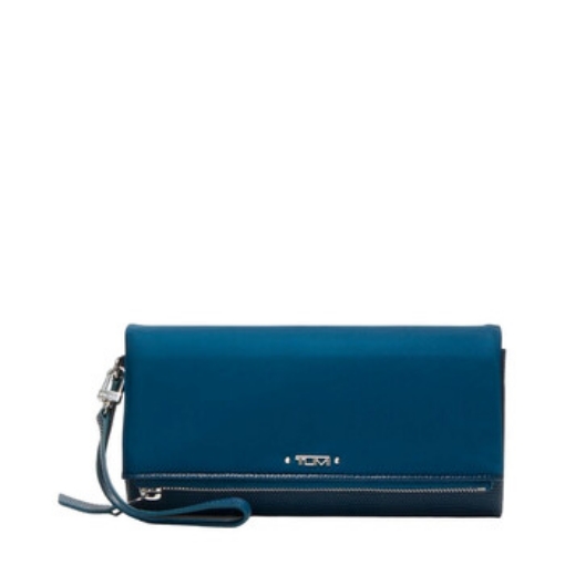 Picture of TUMI Dark Turquoise Voyageur SLG Wallet