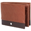 Picture of PICASSO AND CO Two-Tone Leather Wallet- Tan/Brown