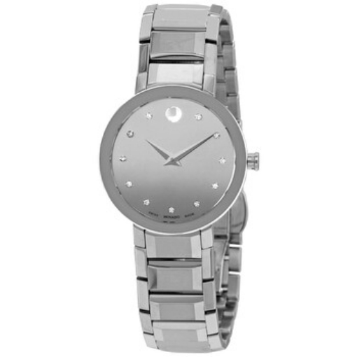 Picture of MOVADO Quartz Diamond Silver Museum Dial Ladies Watch