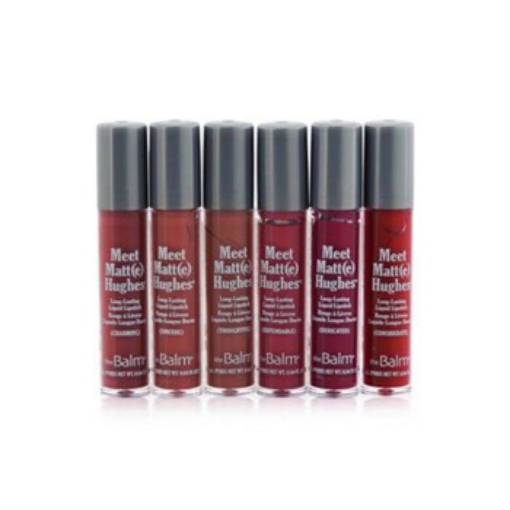 Picture of THE BALM Meet Matte Hughes 6 Mini Long Lasting Liquid Lipsticks Kit 0.04 oz Vol. 14 Makeup