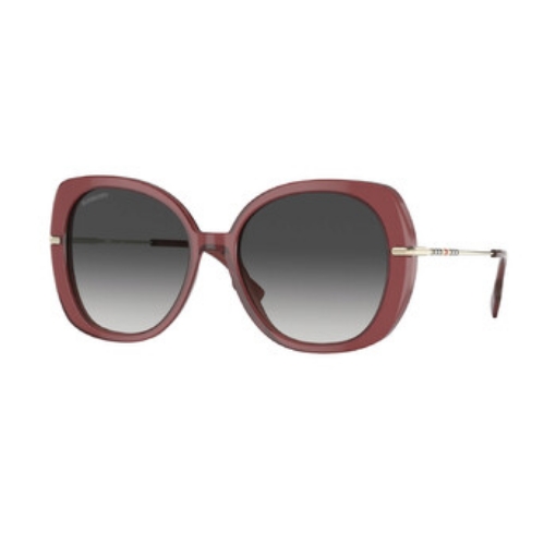 Picture of BURBERRY Eugenie Grey Gradient Butterfly Ladies Sunglasses