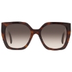 Picture of GUCCI Brown Gradient Cat Eye Ladies Sunglasses