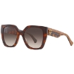 Picture of GUCCI Brown Gradient Cat Eye Ladies Sunglasses