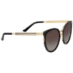 Picture of GUCCI Open Box - Grey Gradient Round Ladies Sunglasses