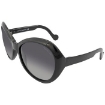 Picture of MONCLER Grey Gradient Round Ladies Sunglasses