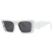 Picture of PRADA Dark Grey Butterfly Ladies Sunglasses