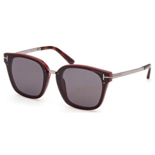 Picture of TOM FORD Philippa Smoke Square Ladies Sunglasses