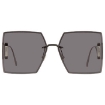 Picture of DIOR Grey Square Ladies Sunglasses