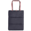 Picture of THOM BROWNE Navy Nylon Padded Puffer Tote Bag