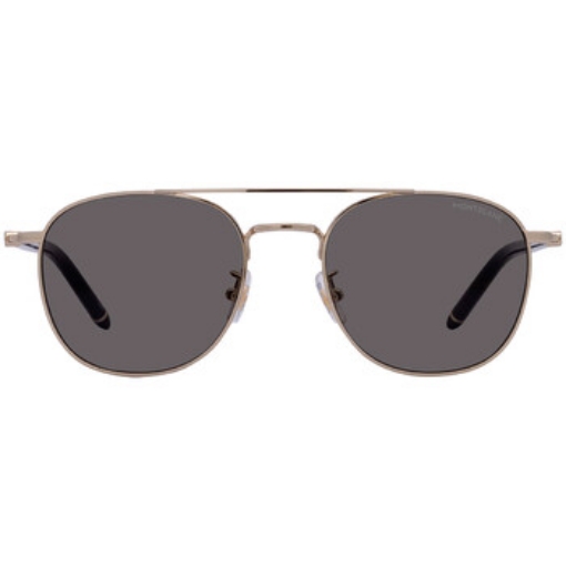 Picture of MONTBLANC Grey Pilot Men's Sunglasses