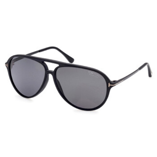 Picture of TOM FORD Samson Polarized Smoke Pilot Men's Sunglasses