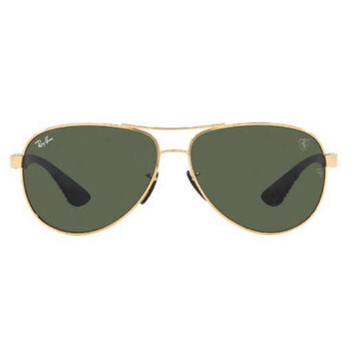 Picture of RAY-BAN Scuderia Ferrari Dark Green Pilot Men's Sunglasses