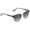 Picture of MONCLER Grey Square Men's Sunglasses