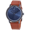 Picture of MOVADO Bold Blue Dial Brown Leather Men's Watch