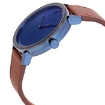 Picture of MOVADO Bold Blue Dial Brown Leather Men's Watch