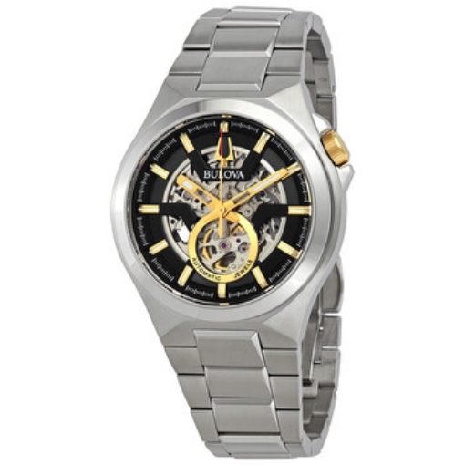 Picture of BULOVA Maquina Black-Skeleton Dial Automatic Men's Watch