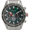 Picture of CITIZEN Eco-Drive Super Titanium Chronograph Green Dial Men's Watch