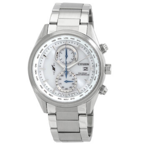 Picture of CITIZEN Eco-Drive Perpetual Alarm World Time Chronograph GMT White Dial Men's Watch