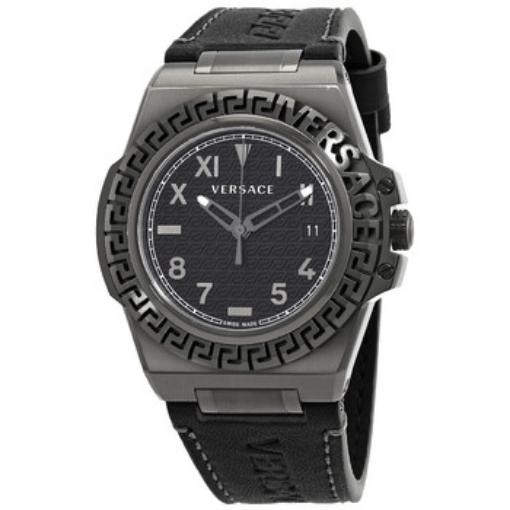 Picture of VERSACE Greca Reaction Quartz Black Dial Men's Watch