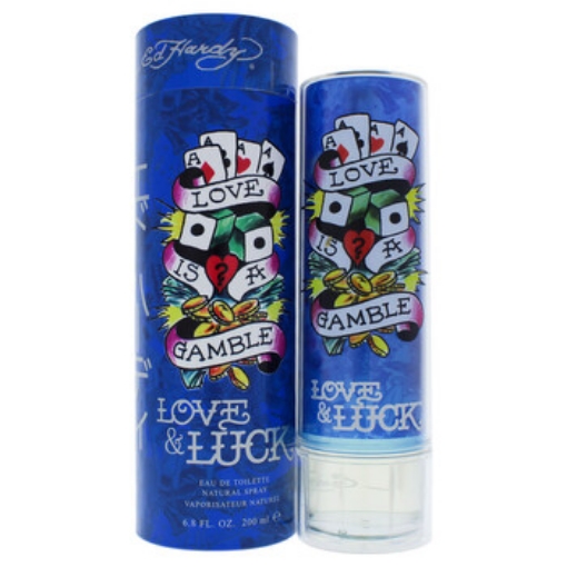 Picture of ED HARDY Love & Luck by Christian Audigier for Men - 6.8 oz EDT Spray