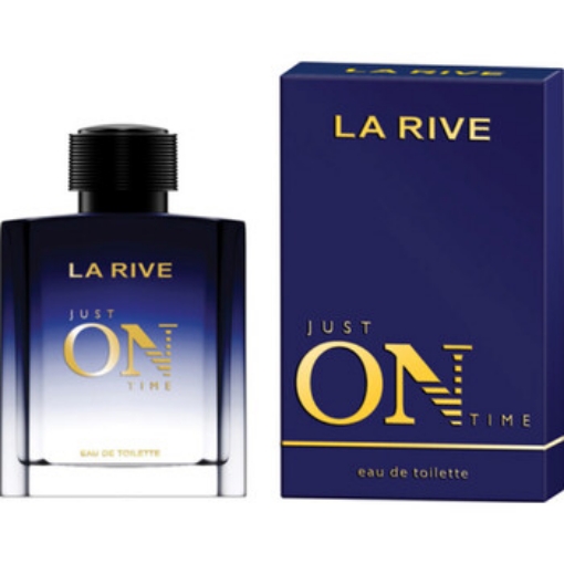 Picture of LA RIVE Men's Just On Time EDT Spray 3 oz Fragrances